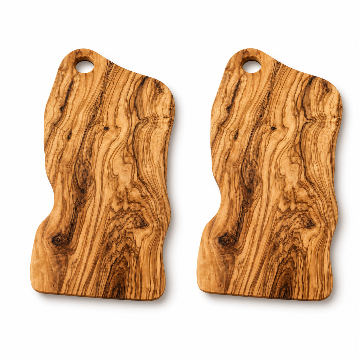 Alba Olive Wood Charcuterie Board — Engraved With a Name
