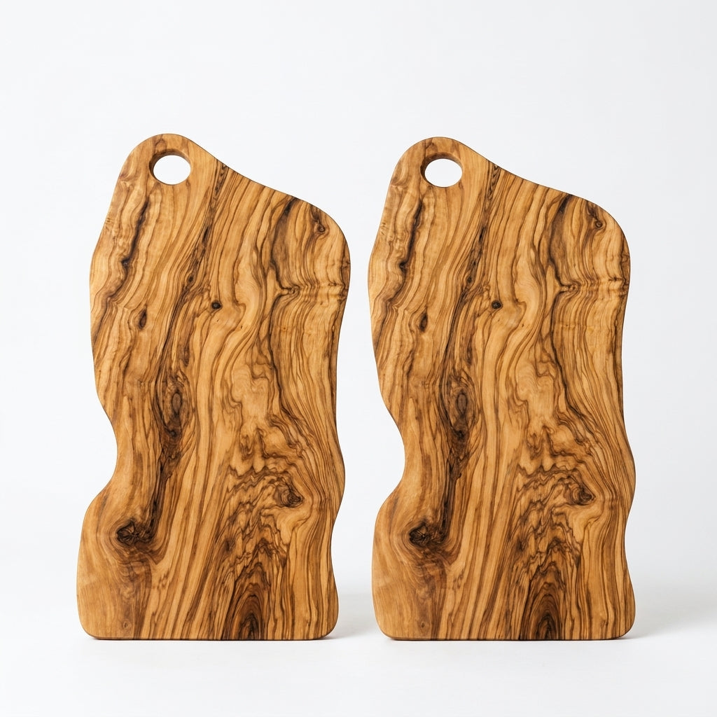 Alba Olive Wood Charcuterie Board (11