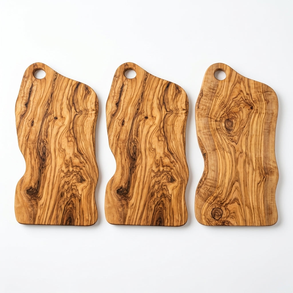 Alba Olive Wood Charcuterie Board (11