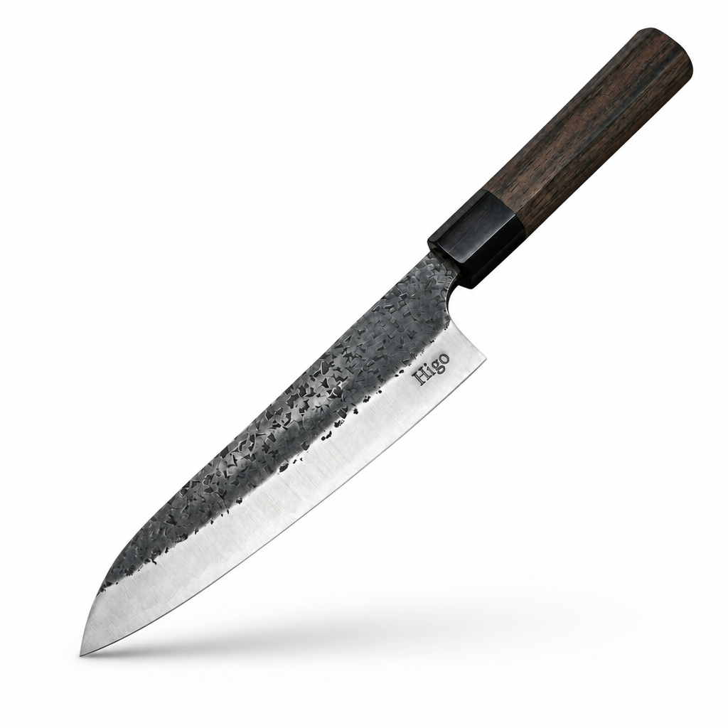 Higo Hand-Forged Carbon Steel Gyuto Chef Knife