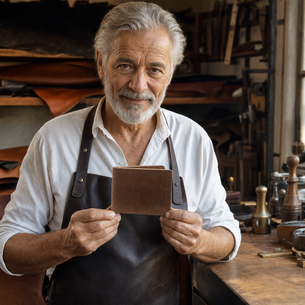 Lorenzo, master wallet craftsman
