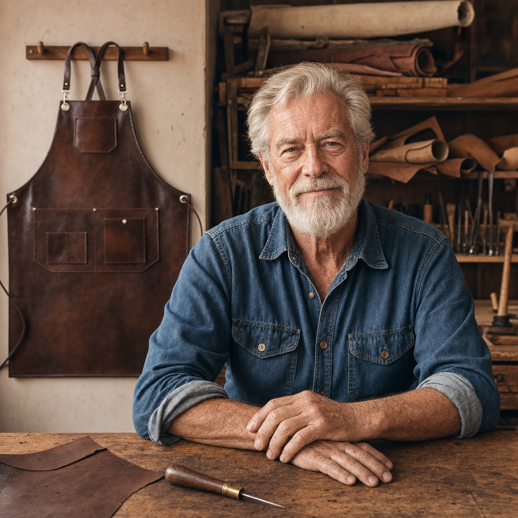 Hutchins Leather Co. Apron