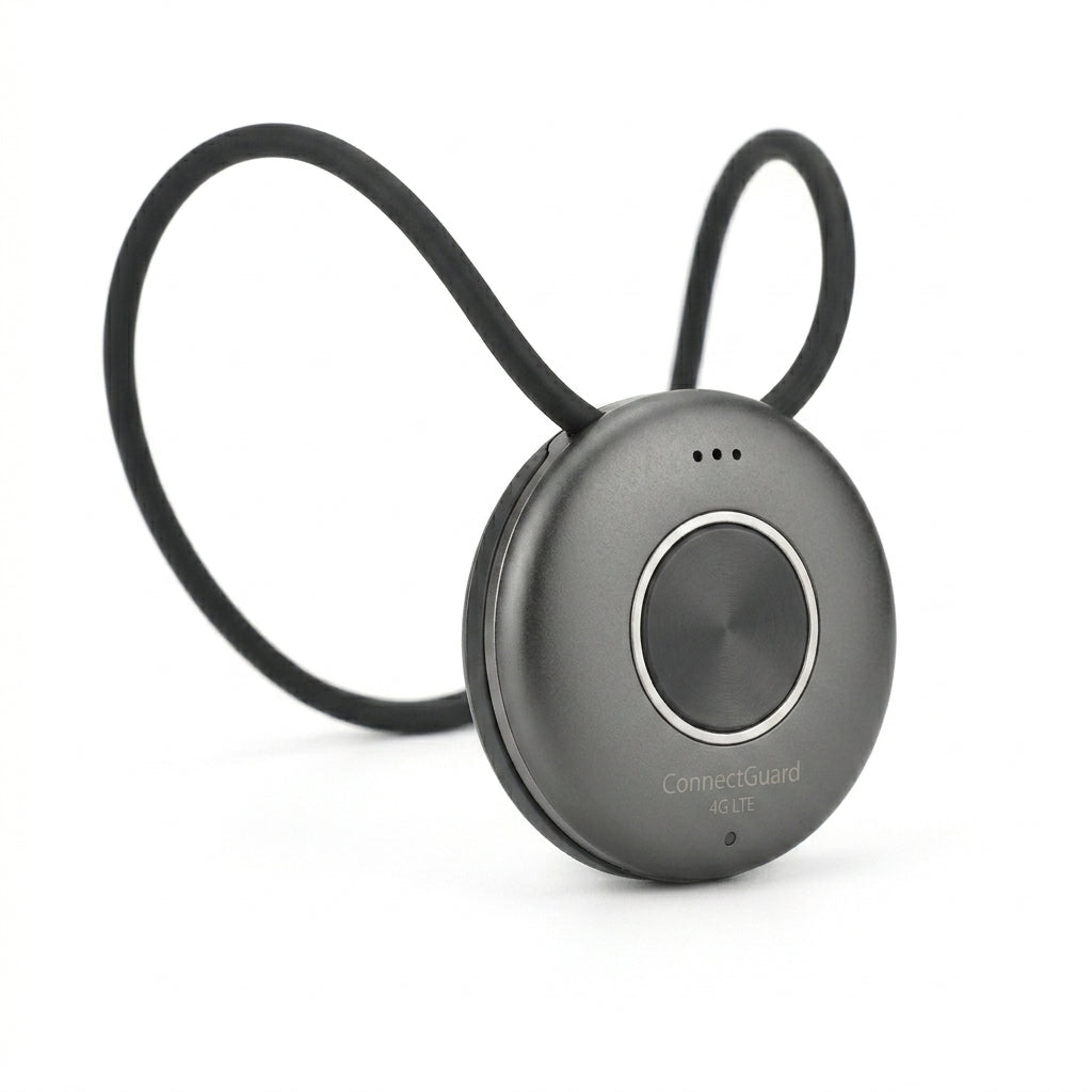 ConnectGuard™ — Cellular Medical Alert Pendant, No Monthly Fee