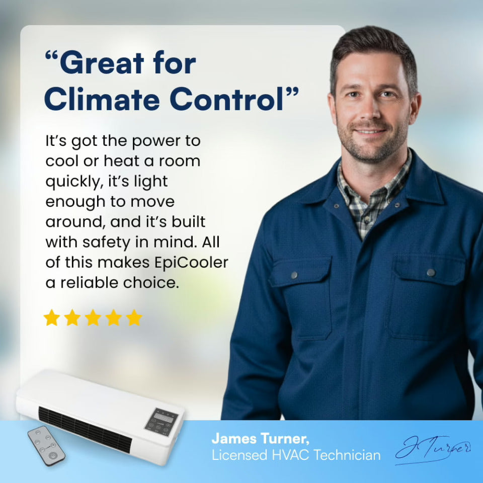 ChillBreeze™ Pro - Portable AC & Heater