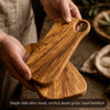 Alba Olive Wood Charcuterie Board (6