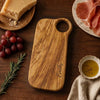 Alba Olive Wood Serving Board, Engraved With a Name