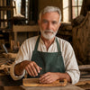 Alba Olive Wood Serving Board, Engraved With a Name
