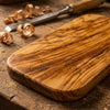 Alba Olive Wood Serving Board, Engraved With a Name
