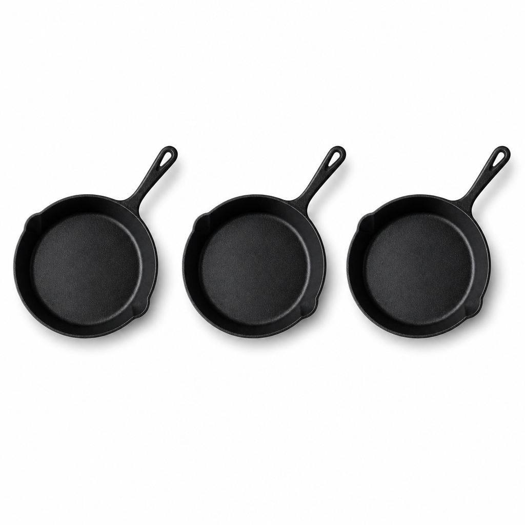 Charleroi Hand-Poured Cast Iron Skillet 12"