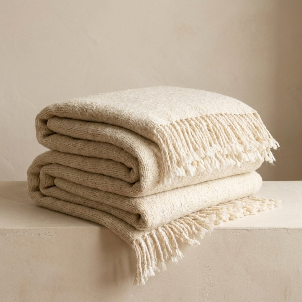The Halvorsen Wool Throw (51" x 71")