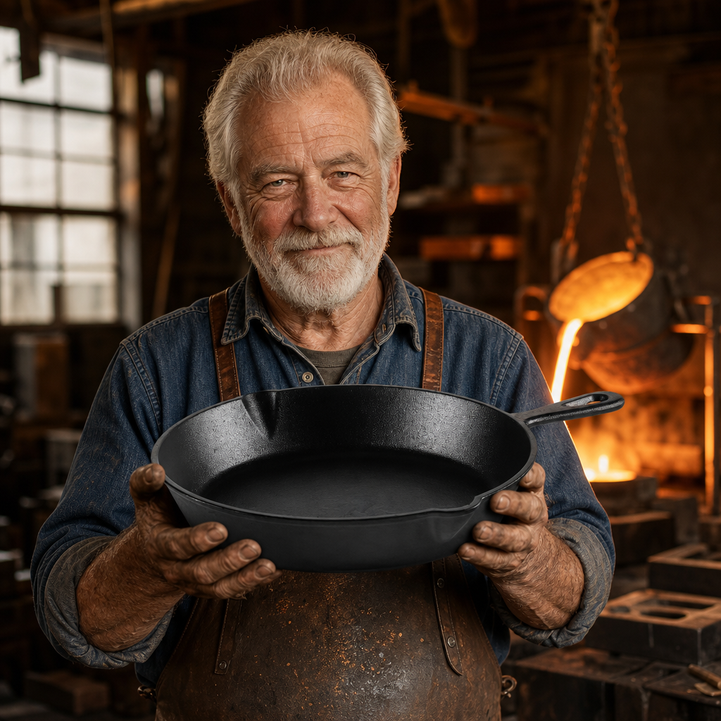 Marcus, master skillet craftsman