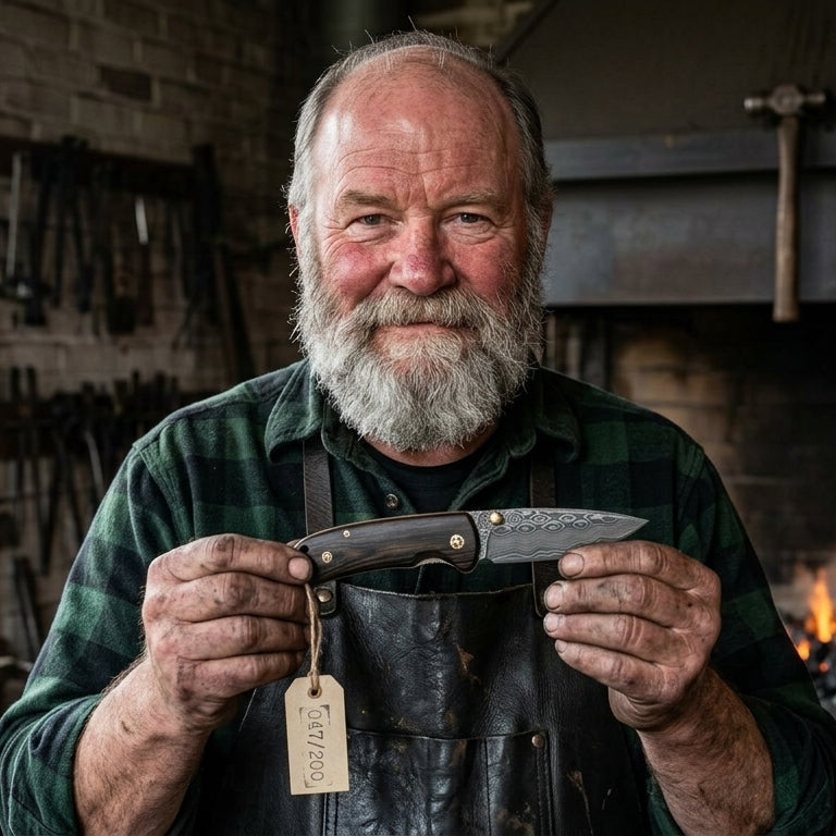 Marston Forge Co.™ — The Marston Damascus Folder
