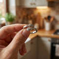 Hug Ring, Solid 925 Sterling Silver