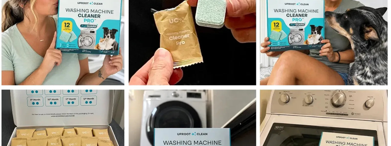 Mirodrum Washing Machine Deep Clean Tablets