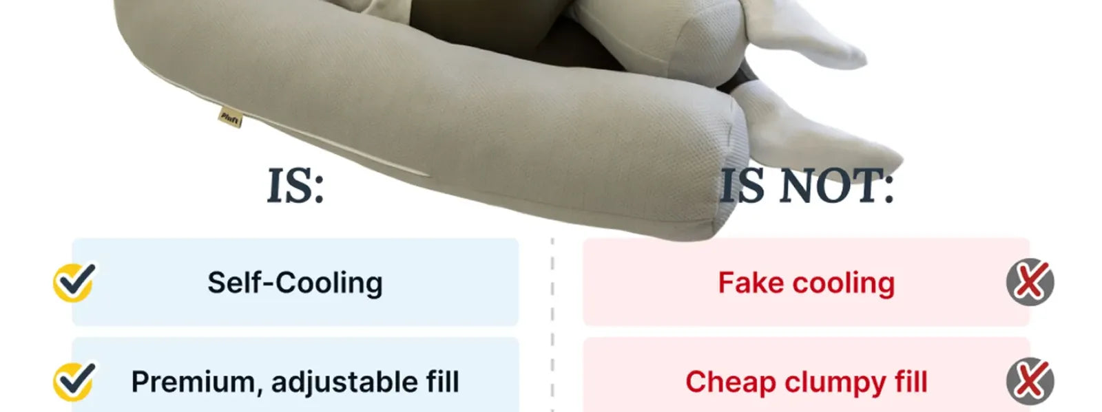 Nesquidra Cooling Body Pillow