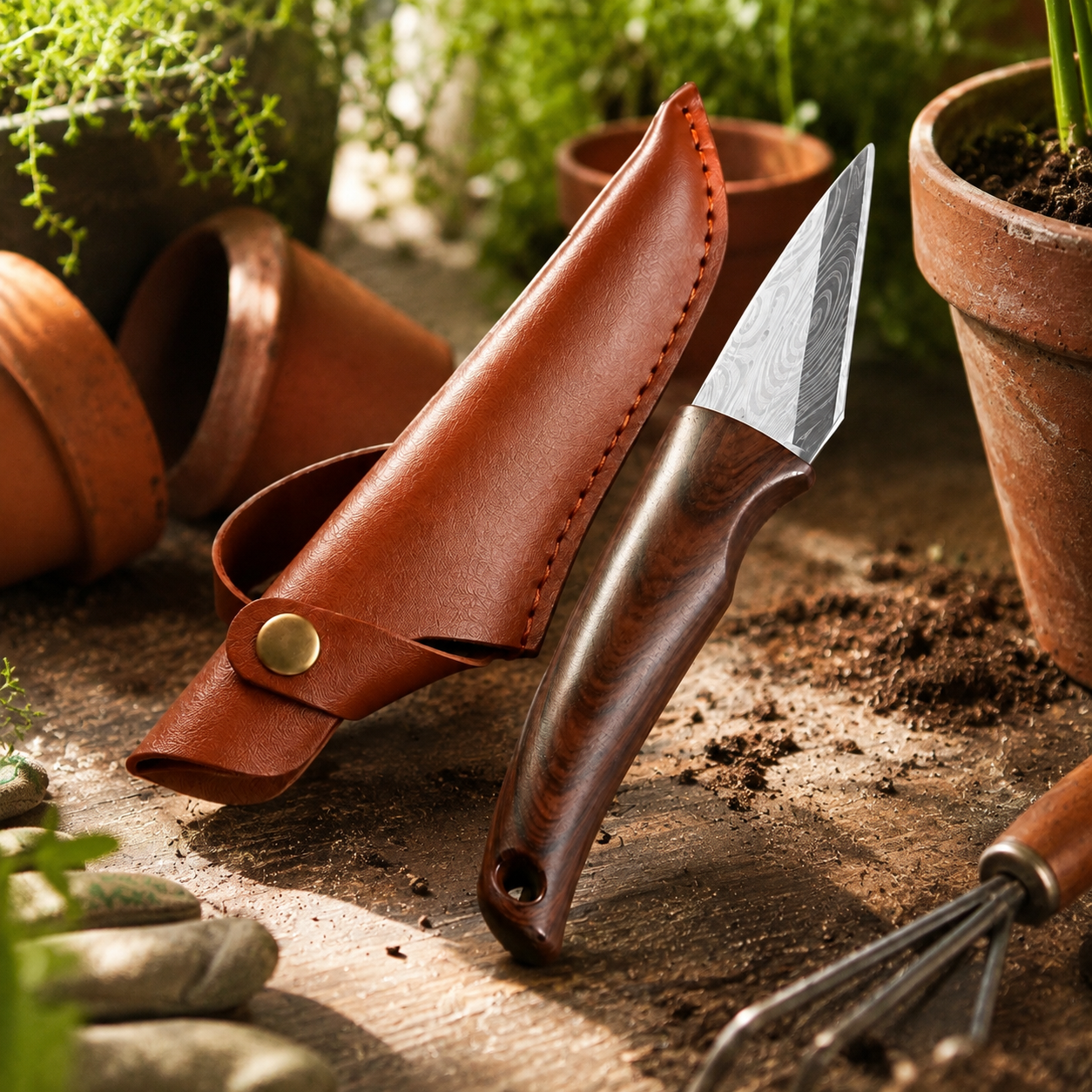 Millbrook Solid Wood Garden Knife