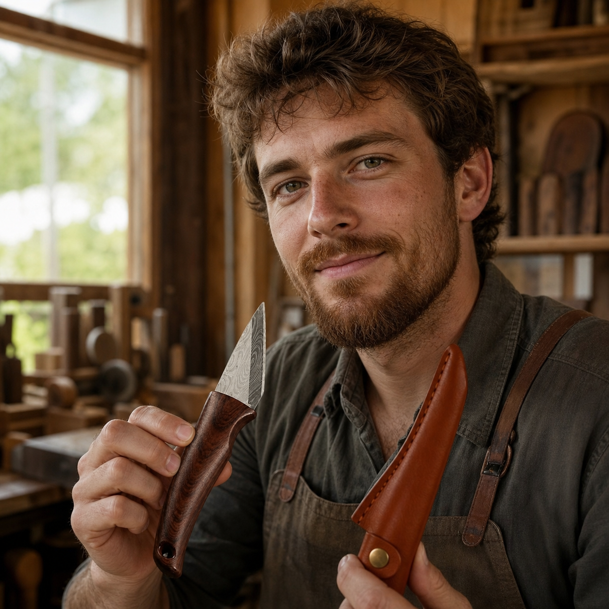 Millbrook Solid Wood Garden Knife