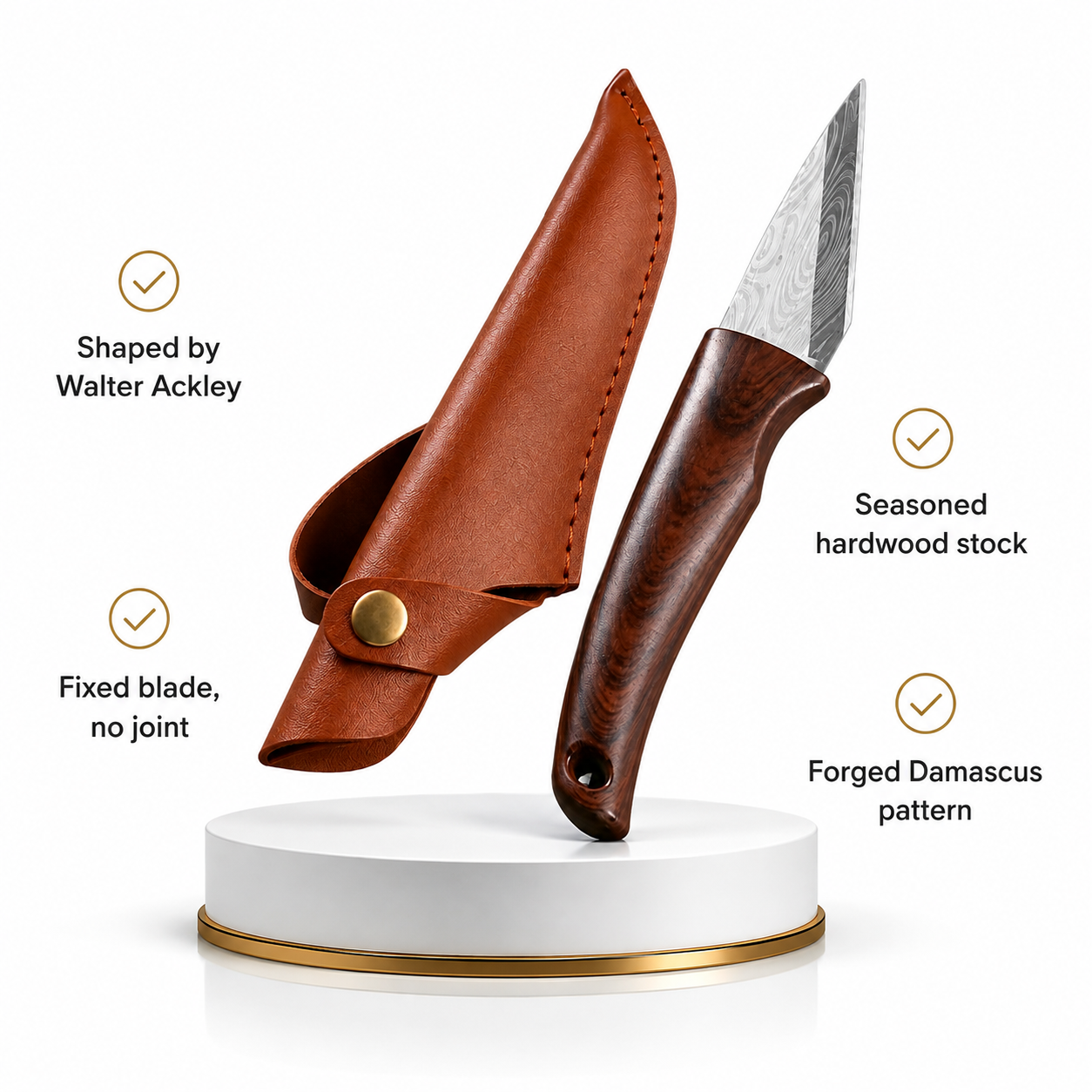 Millbrook Solid Wood Garden Knife