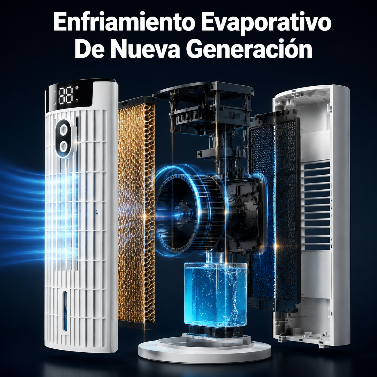 HP Fresh Aire Acondicionado Portátil