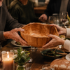 Millbrook Solid Root Wood Serving Bowl