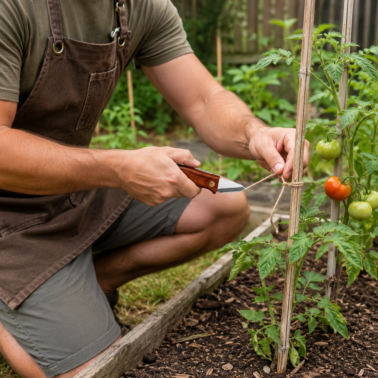 Millbrook Solid Wood Garden Knife