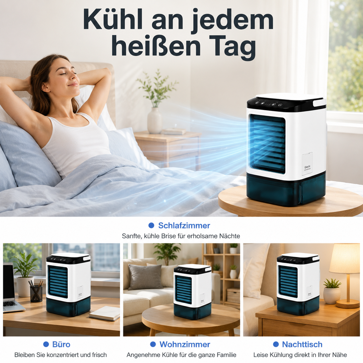 Glacio Mobiler Luftkühler