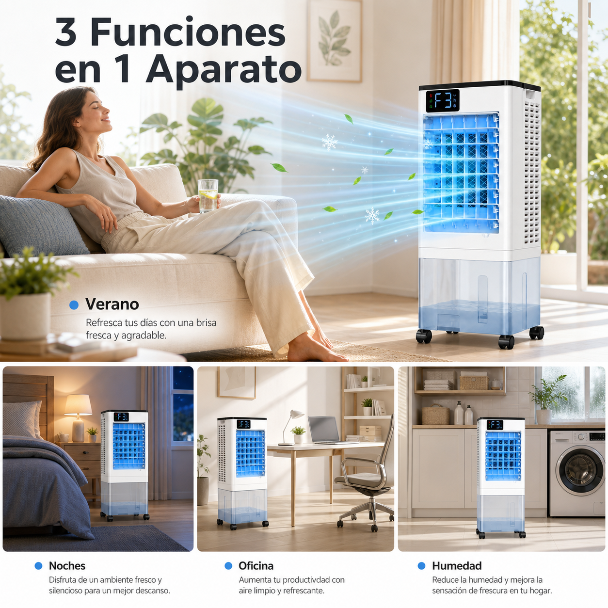 KORWEN Aire Acondicionado Portátil