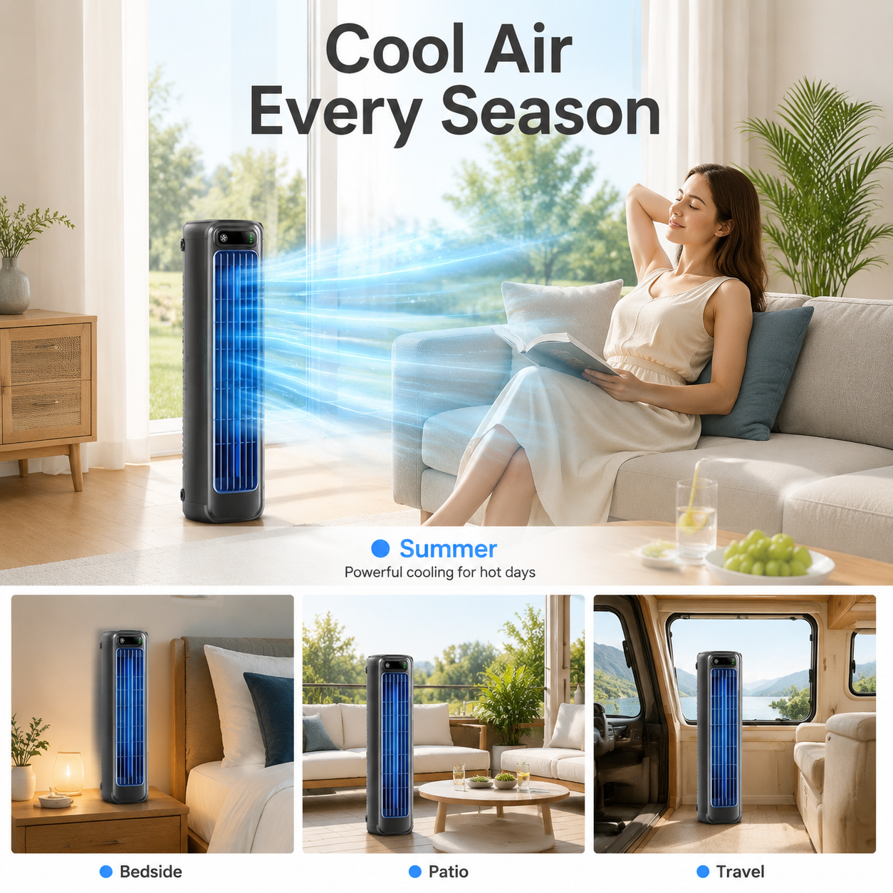 Cascade Portable Air Conditioner