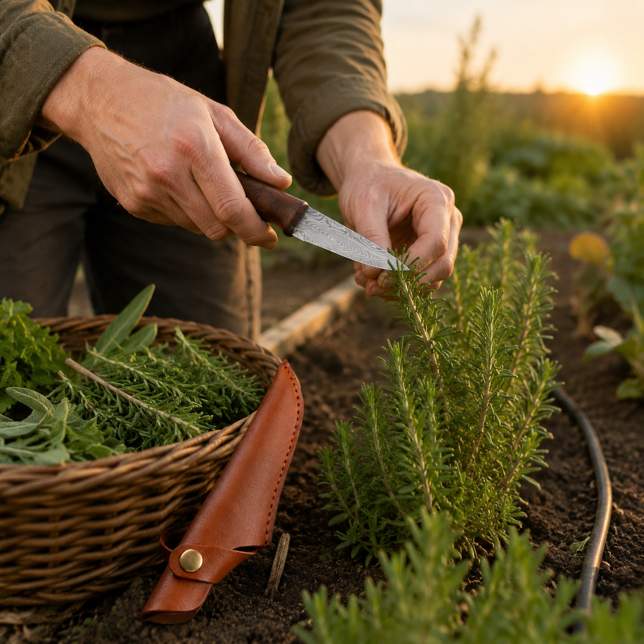 Millbrook Solid Wood Garden Knife