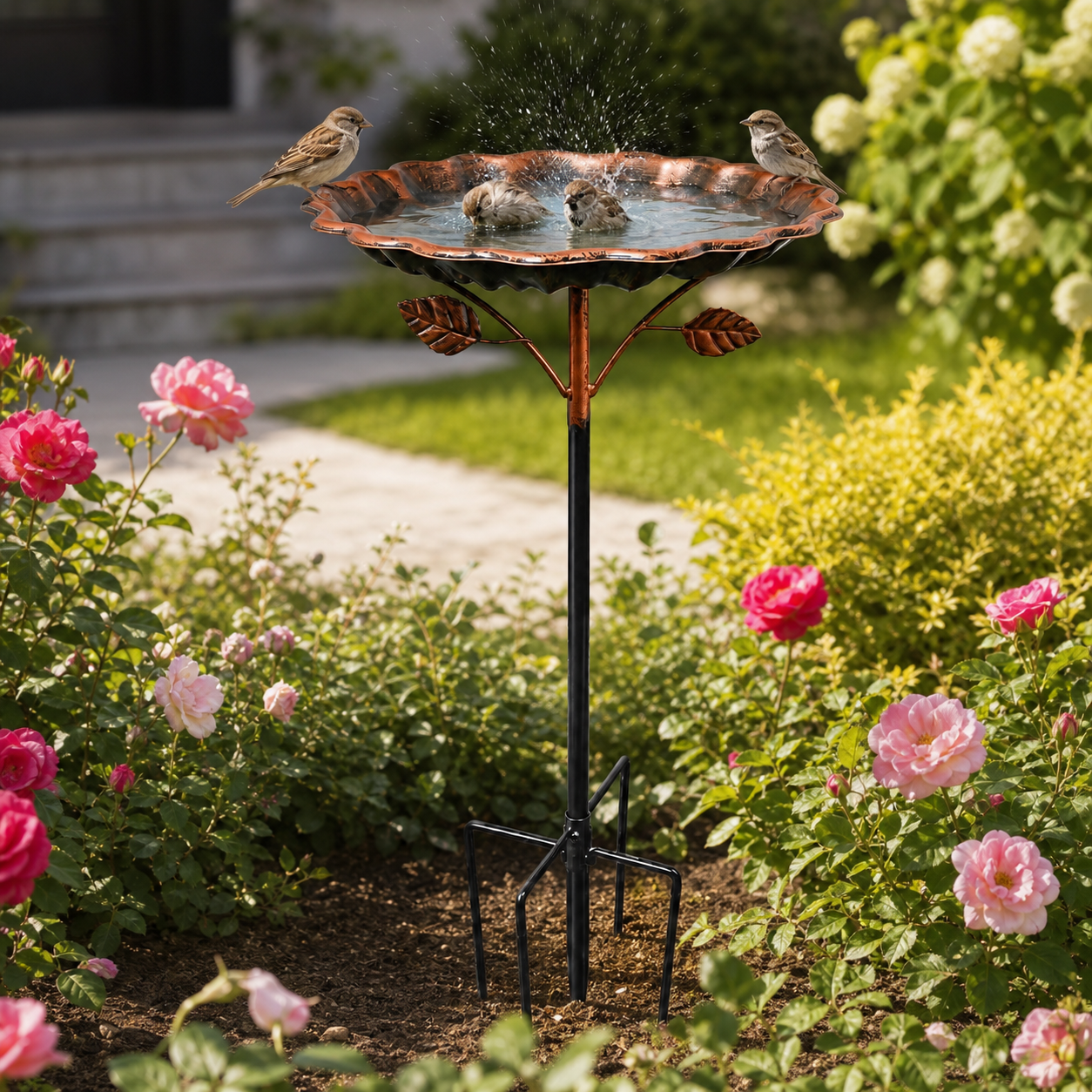 Wrenfield 2-in-1 Bird Feeder & Bath