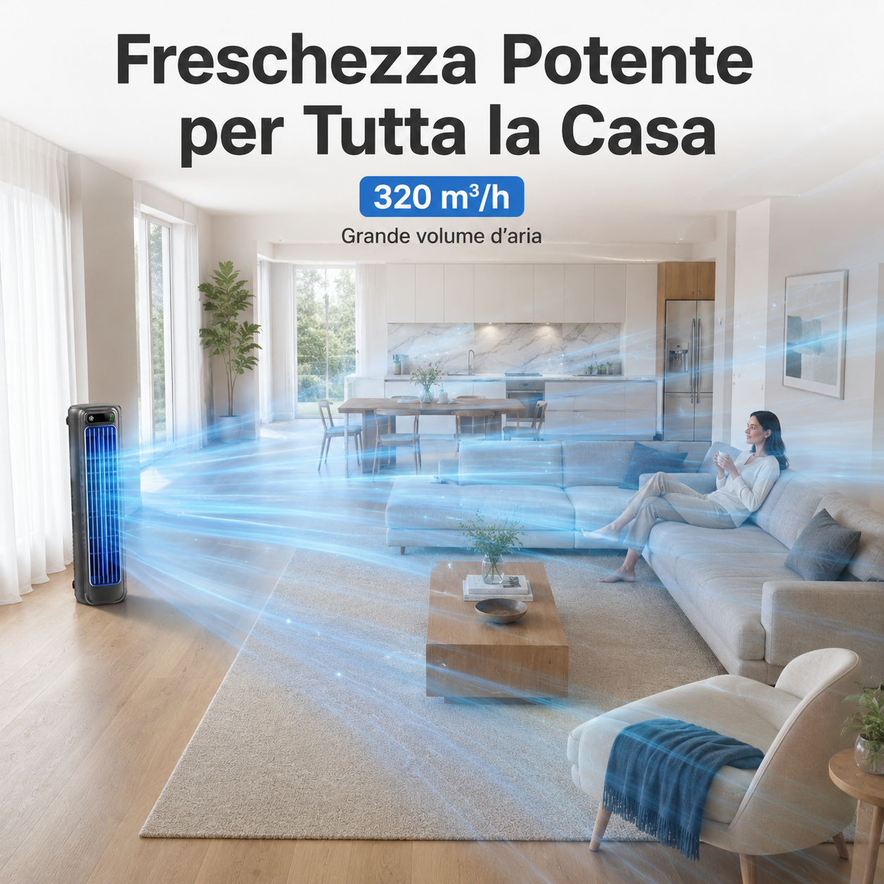 Cascade Climatizzatore Portatile