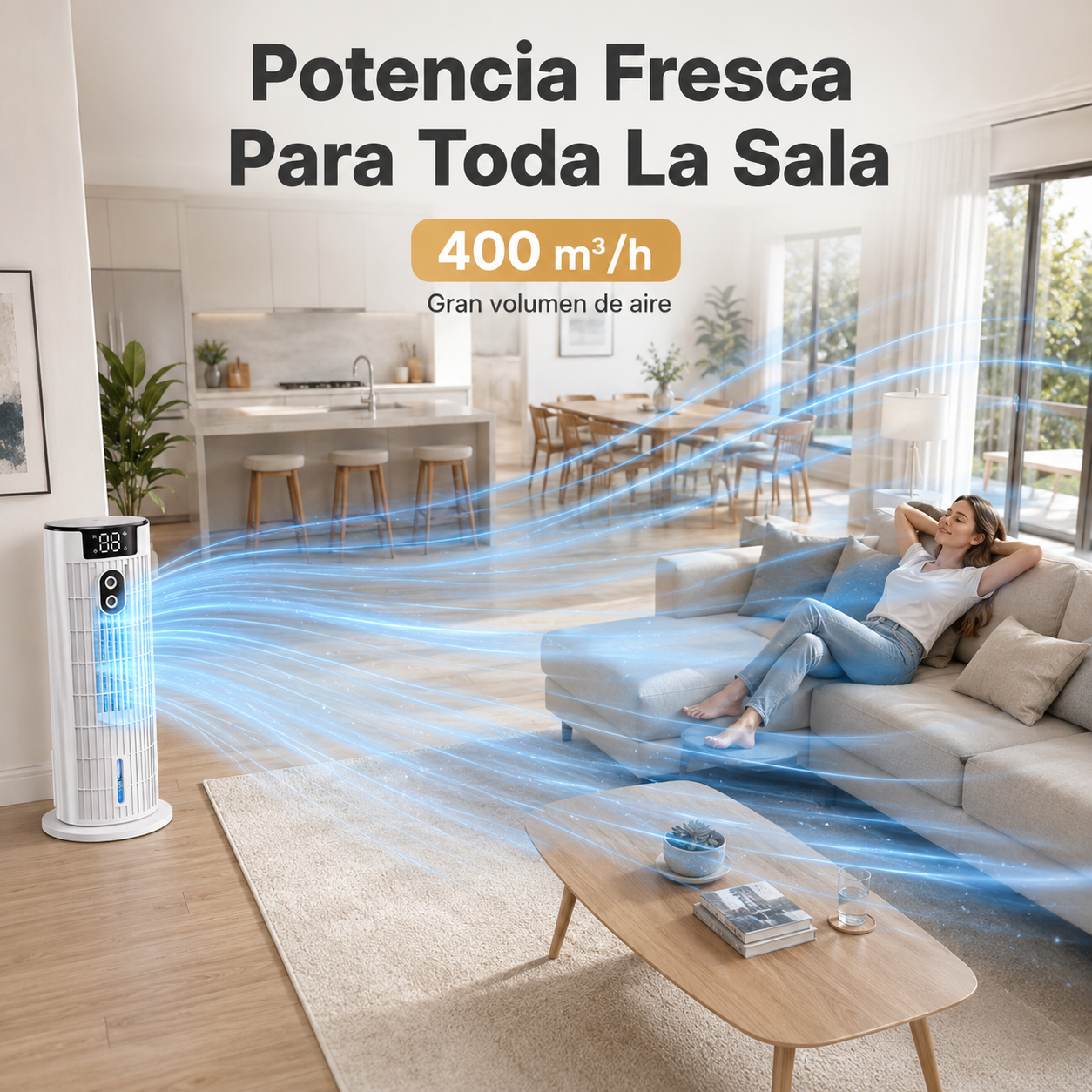 HP Fresh Aire Acondicionado Portátil